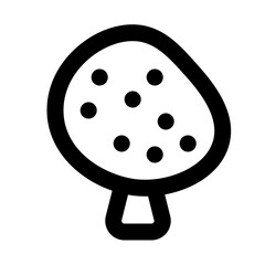 Fruit Tree Line UI Icon