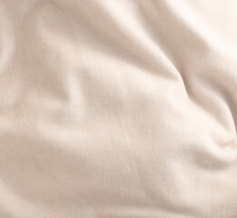 Beige fabric as an abstract background. Texture