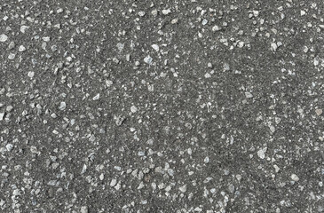 Black asphalt as an abstract background. Texture