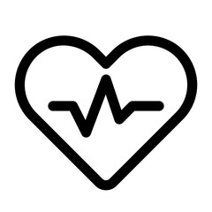 heart rate icon - obrazy, fototapety, plakaty