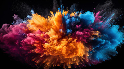 Obraz na płótnie Canvas visualization of fractal realms HD 8K wallpaper Stock Photographic Image 