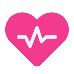 heart rate icon - obrazy, fototapety, plakaty