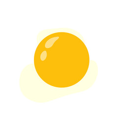 Fried Egg Illustration