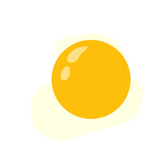 Fried Egg Illustration