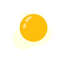 Fried Egg Illustration