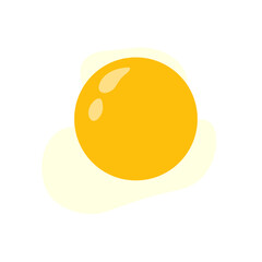 Fried Egg Illustration