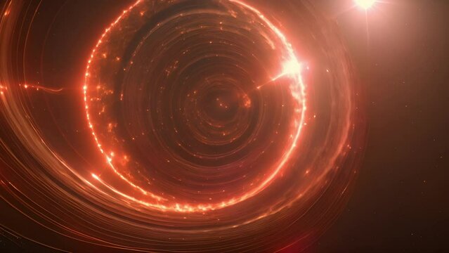 series animated simulations portraying predicted trajectory spirals from Suns surface moves towards Earths magnetic field.