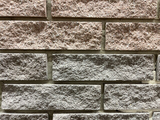 A wall with brick panels. Modern interior. Brick Background.
