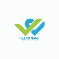 vector verified love logo checklist