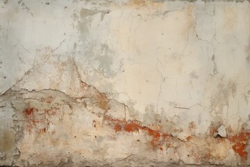 old grunge wall background texture, Ancient wall with rough cracked paint, old fresco texture...
