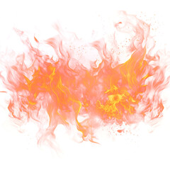 fire background isolated 