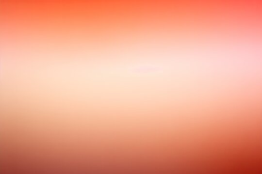 Beige, brown, orange and peach gradient with smooth glittering white light stripe. Blurry illustration. Spectrum of warm colors. Pastel colour palette. Peach fuzz and salmon tinge, tones. Template