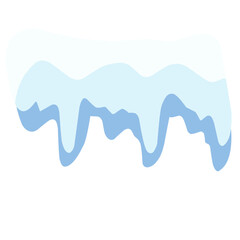 snow drop dripping liquid