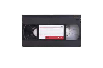 Videotape, VHS, Pal Secam, Transparent background. PNG