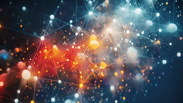 An upclose look at a web of interconnecting thoughts, representing the paranoid ideation that can fuel belief in conspiracy theories.