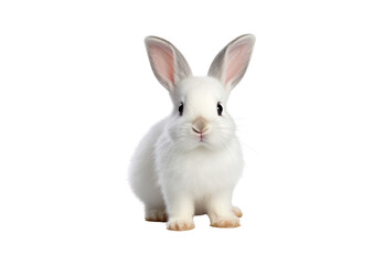 Fototapeta premium white rabbit