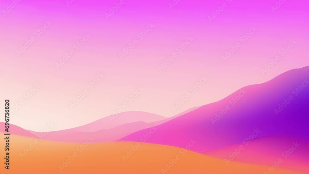 Poster minimalistic view of a soft and airy peach fuzz colored background, with a gradient from pale peach 