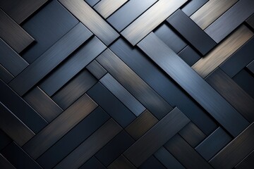 Industrial steel pattern, metallic sheen. Great for contemporary designs. - obrazy, fototapety, plakaty