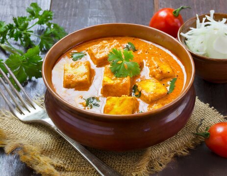 Kadai Paneer Dish