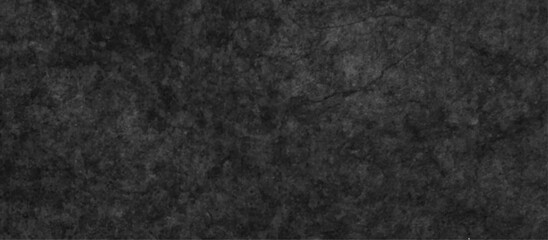 Fototapeta premium Abstract dark black slate concrete floor or old grunge texture, Panorama of black aged wall or concrete texture pattern background, Old stained cement texture, concrete texture as a concept of design.
