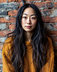 Fototapeta premium Portrait of a young Asian woman