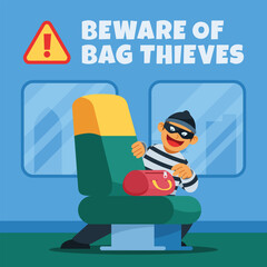 Beware Of Bag Theft On Public Transport