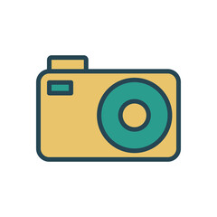 Camera icon design template