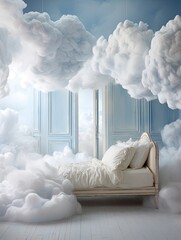Dreamy Cloud Formations: Sky Views, the Perfect Addition to Bedroom Ambiance
