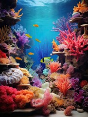 Majestic Coral Reefs: Exploring the Vibrant Underwater Marine Kingdom