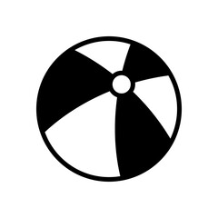 Beach Ball con design template