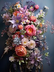 Blooming Art: Captivating Floral Bouquets for Beautiful Wedding Celebrations