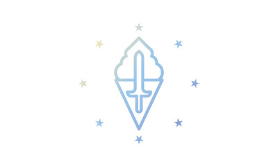 Ice Cream Sword Logo