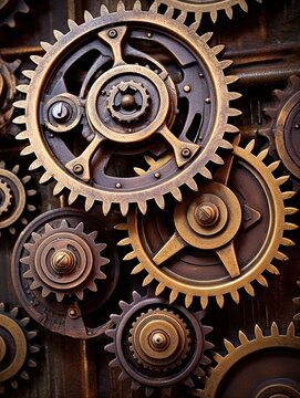 Steampunk Gears: Industrial Chic Intrigue