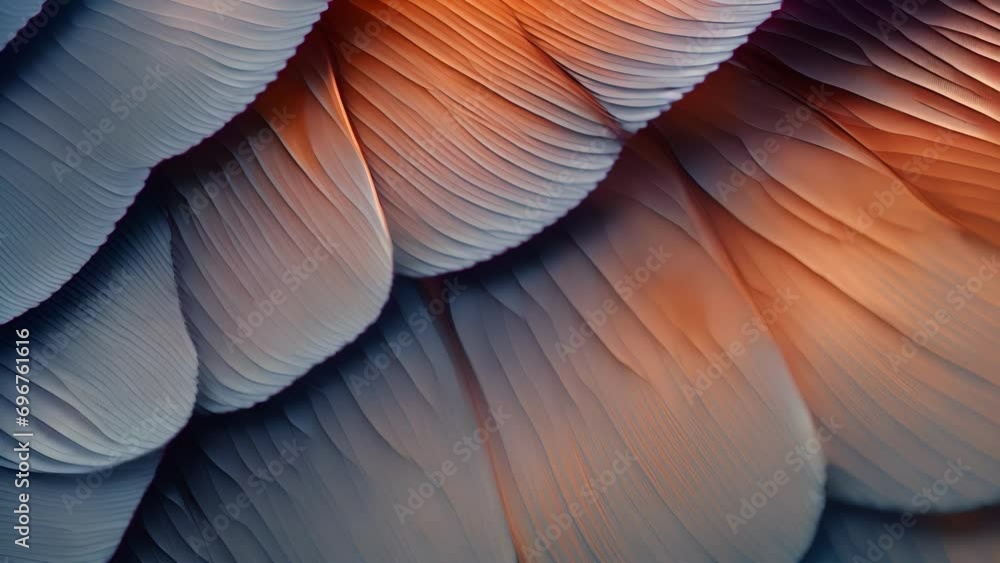Aufkleber a closeup shot of a erflys wing, showcasing the tiny ripples and fluctuations in its surface, portra