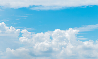 Blue sky with cloud background