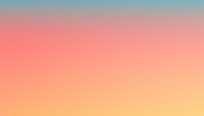 Beige, peach fuzz, pink, salmon and faded blue, or azure, gradient. Mix of pastel colors. Tones. Hue. Nice, delicate color palette. Color gradation. Blank. Template. Design. Banner. Faded shades - obrazy, fototapety, plakaty