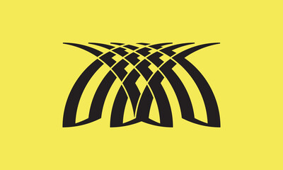 Letter AY Building Logo