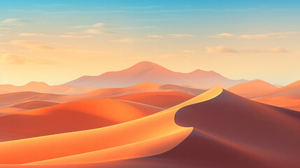 Fototapeta na wymiar Desert dune