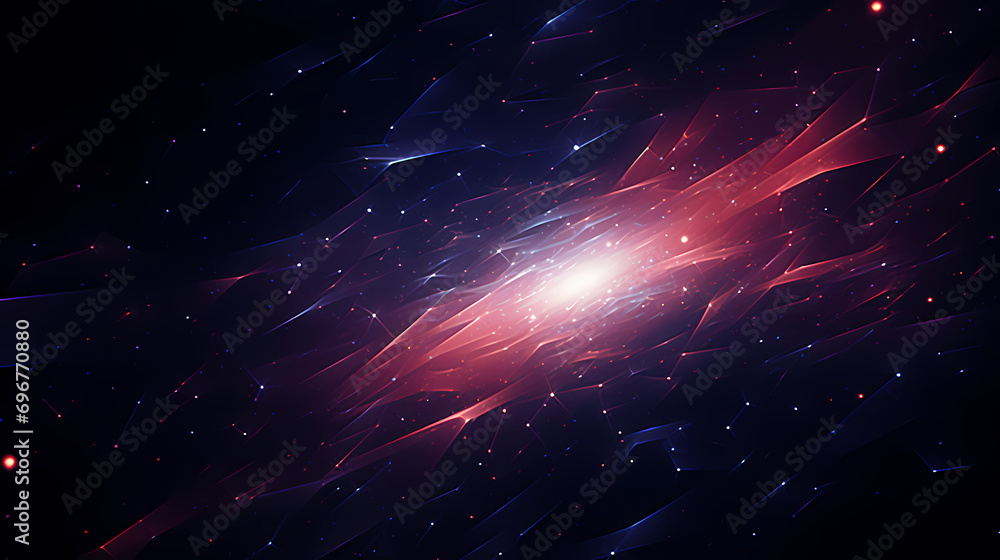 Poster abstract pattern of space background,ppt background