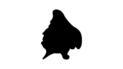 Thomas Howard silhouette, 3rd Duke of Norfolk, high quality vector