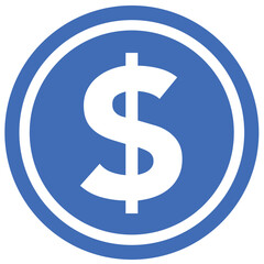 illustration of a icon dollar sign