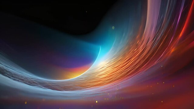 An upclose view of a strange attractor, a mysterious mathematical concept that determines the unpredictable behavior of chaotic systems.