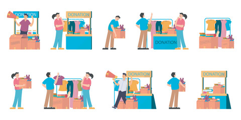 Donation Drive Illustration