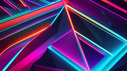 Neon Abstract Background