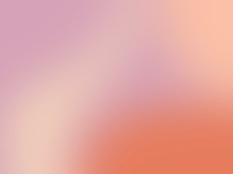 Pink orange violet coral blur background. peach fuzz blurred wallpaper