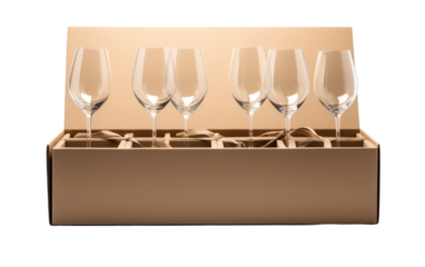 A Glimpse of Glasses in a Tastefully Padded Gift Box