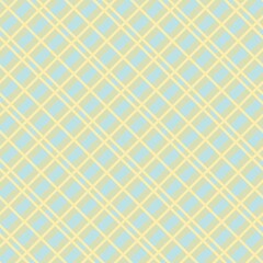 pastel Check plaid pattern in blue , yellow and green