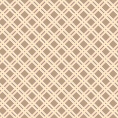 Fototapeta na wymiar Check plaid pattern in pink and beige