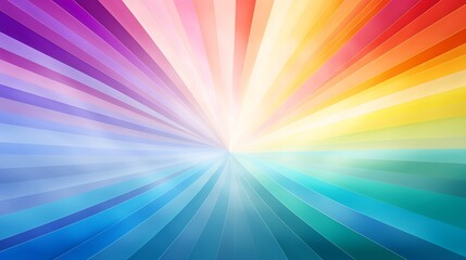 Obraz premium A Prism Full Rainbow Light on paper Background Overlay : Generative AI