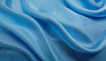 soft cloudy blue silk moire made for book clothing - obrazy, fototapety, plakaty